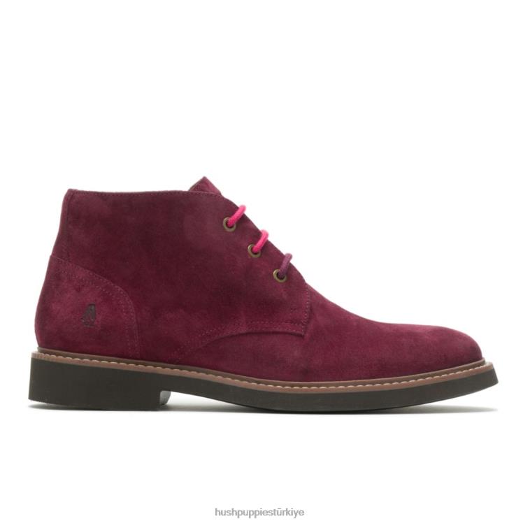 erkekler şarap süet Hush Puppies detroit chukka X268F268
