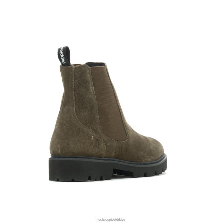 erkekler derin zeytin süet Hush Puppies jude chelsea çizme X268F267