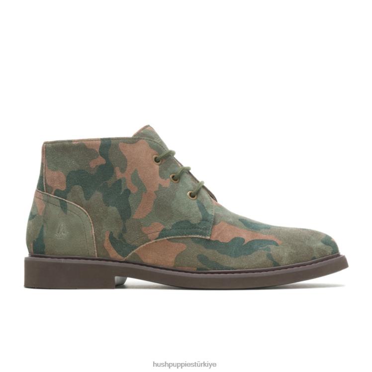 erkekler kamuflaj Hush Puppies detroit chukka X268F274