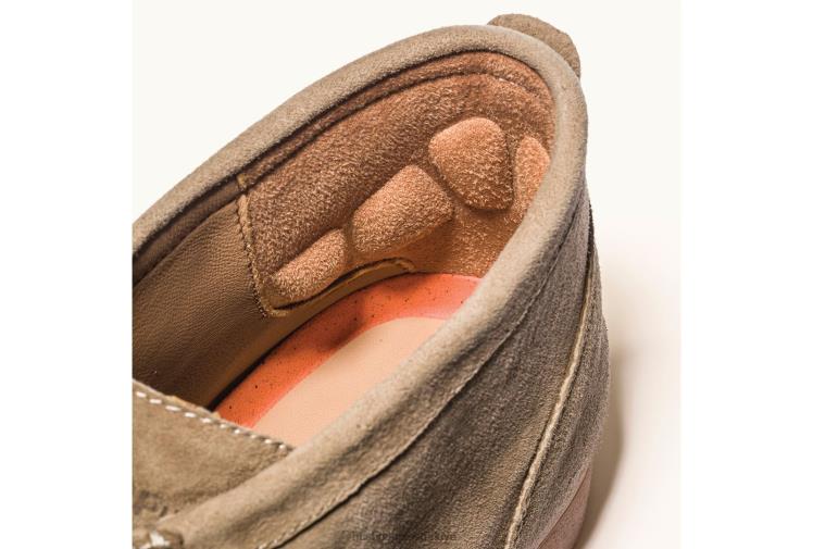 erkekler koyu gri süet Hush Puppies köprü limanı 2 X268F277