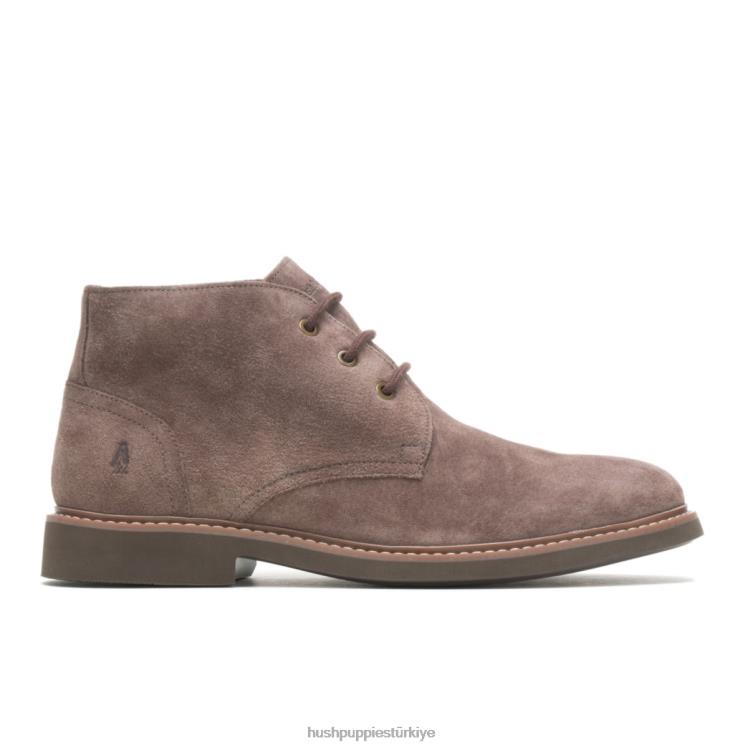 erkekler koyu kahverengi süet Hush Puppies detroit chukka X268F271