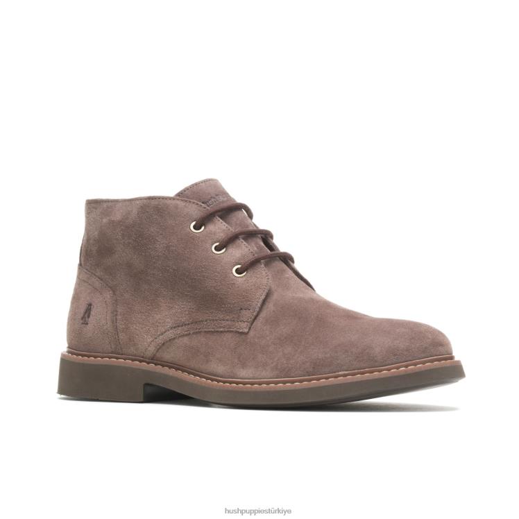 erkekler koyu kahverengi süet Hush Puppies detroit chukka X268F271