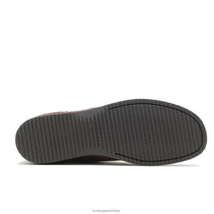 erkekler koyu kahverengi süet Hush Puppies köprü limanı 6 X268F281