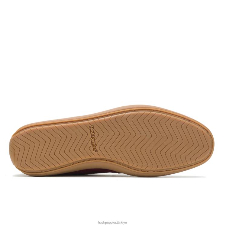 erkekler şarap süet Hush Puppies makosen ayakkabı X268F311