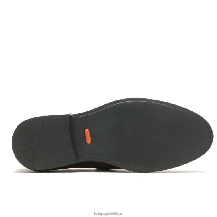 erkekler koyu kahverengi süet Hush Puppies aylak aylak X268F307