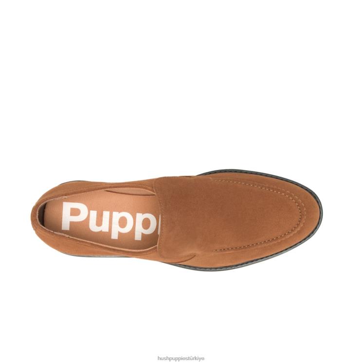 erkekler koyu kestane süet Hush Puppies aylak aylak X268F308