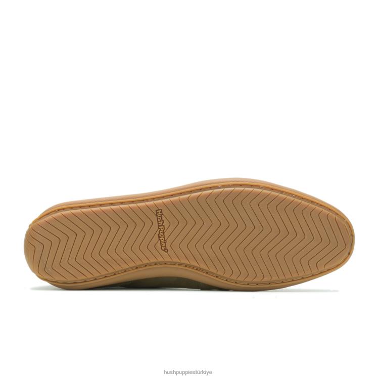 erkekler zeytin nubuk Hush Puppies makosen ayakkabı X268F314