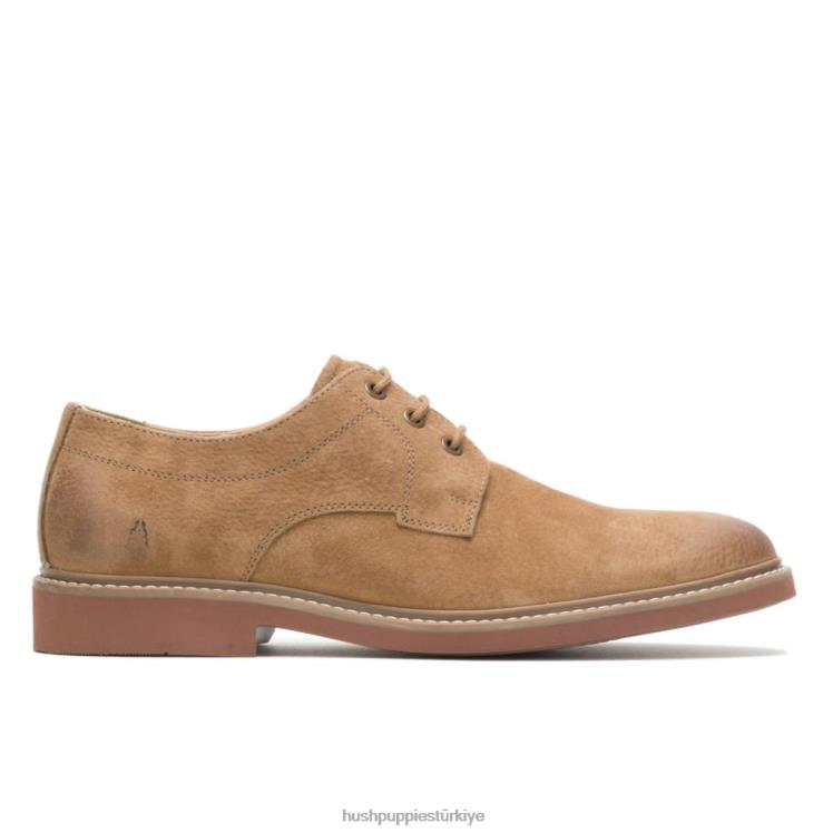 erkekler kestane süet Hush Puppies detroit düz ayak oxford X268F285