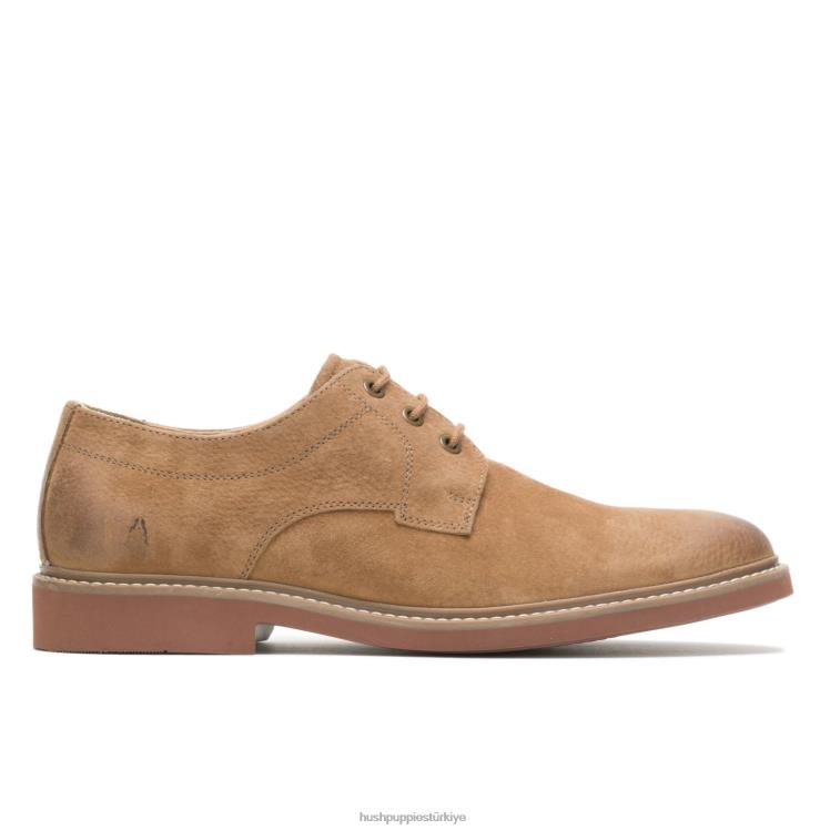 erkekler kestane süet Hush Puppies detroit düz ayak oxford X268F285