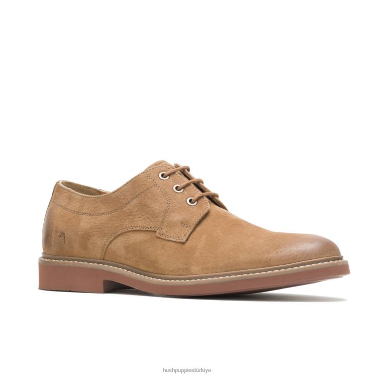 erkekler kestane süet Hush Puppies detroit düz ayak oxford X268F285