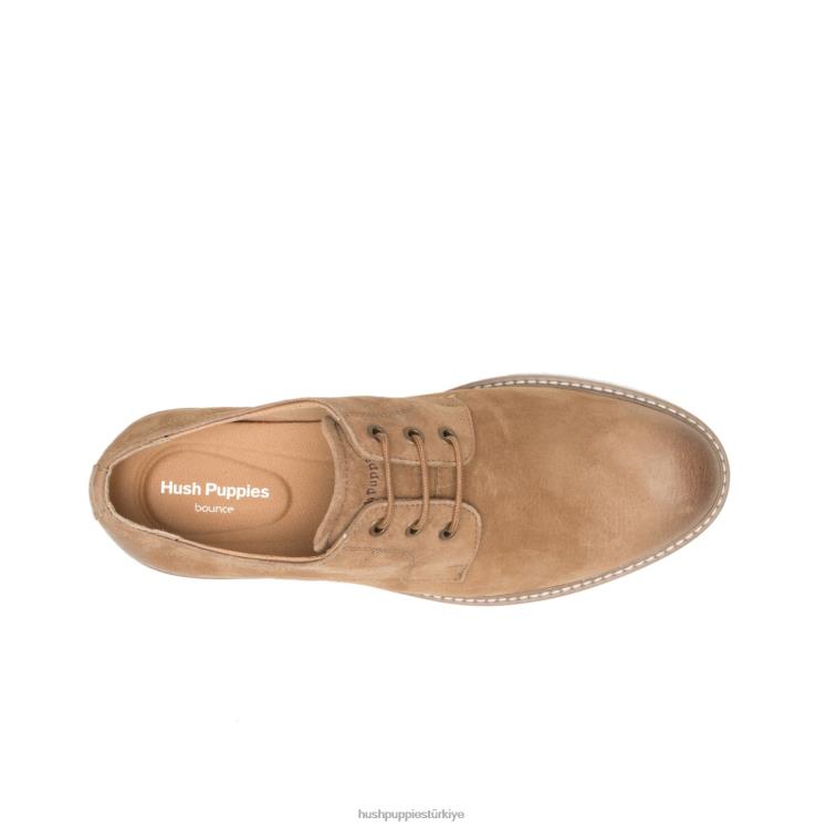 erkekler kestane süet Hush Puppies detroit düz ayak oxford X268F285