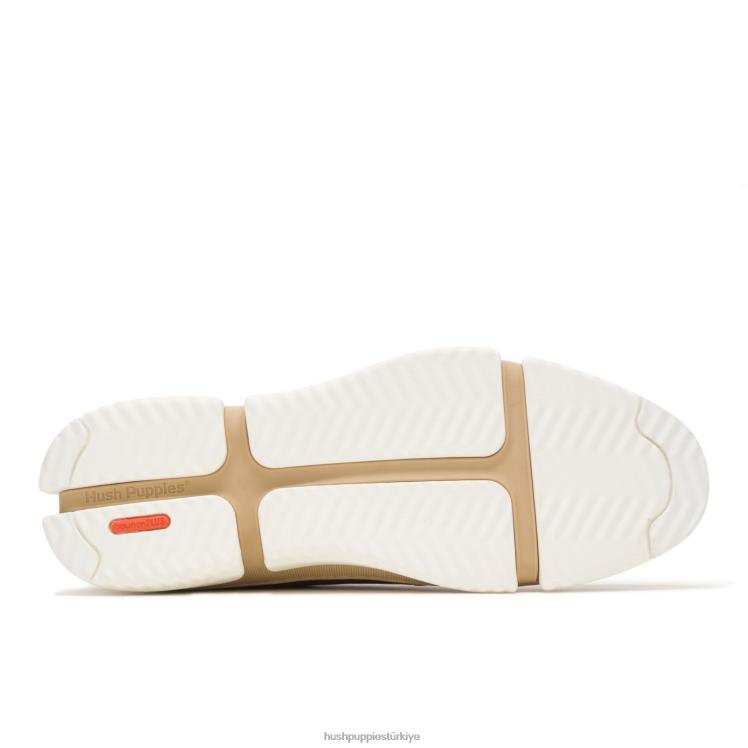 erkekler konyak derisi Hush Puppies bennet düz ayak oxford X268F283