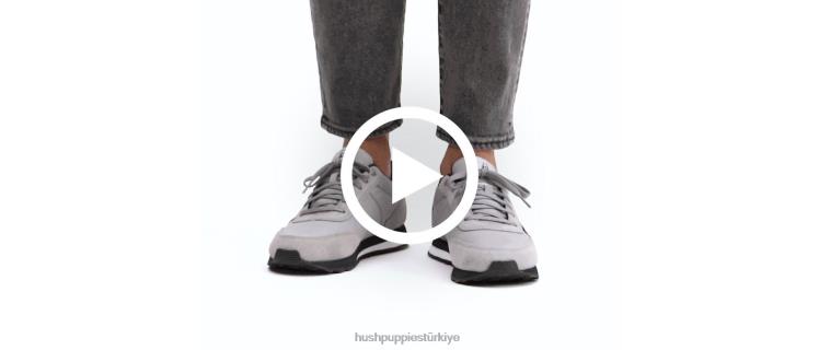 erkekler don gri süet Hush Puppies yetmiş8 spor ayakkabı X268F320