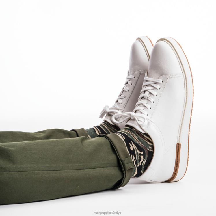 erkekler konyak derisi Hush Puppies sağlık spor ayakkabı X268F324