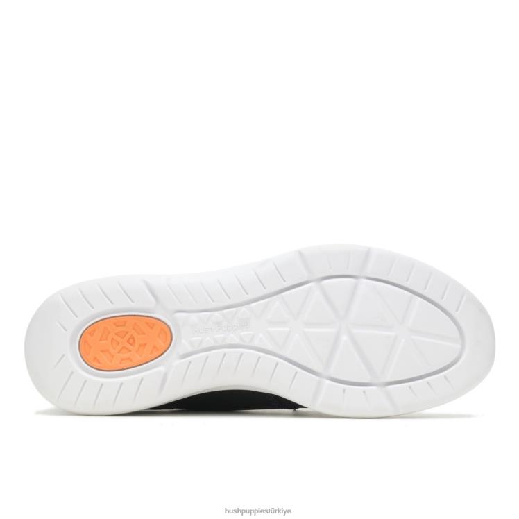 erkekler koyu siyah Hush Puppies yüksek elastik spor ayakkabı X268F338