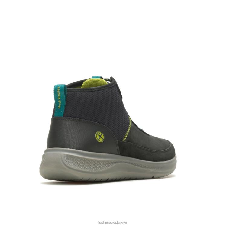 erkekler koyu siyah nubuk Hush Puppies chukka'yı yükseltmek X268F341