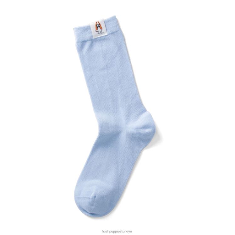 kadınlar çelik mavisi Hush Puppies çekirdek ekip çorap X268F261