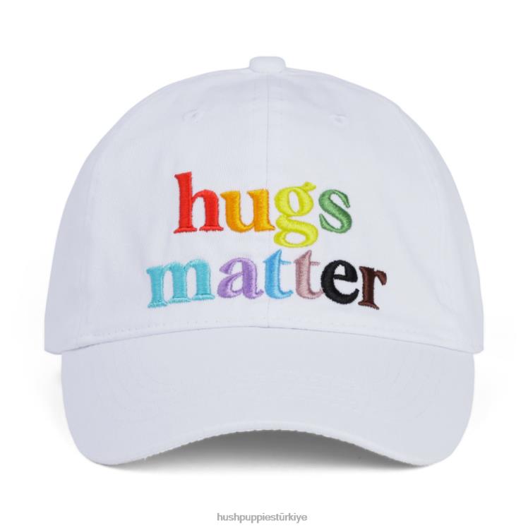 kadınlar gurur beyazı Hush Puppies beyzbol şapkası X268F241