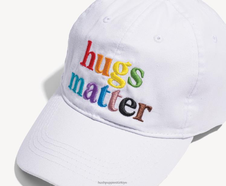 kadınlar gurur beyazı Hush Puppies beyzbol şapkası X268F241