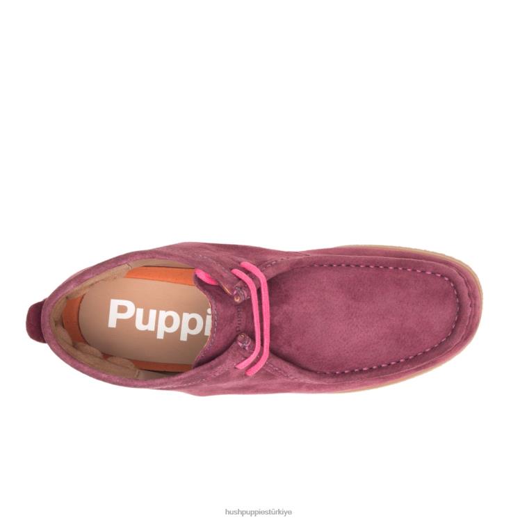 kadınlar şarap süet Hush Puppies köprü limanı 2 X268F193
