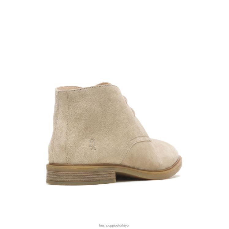 kadınlar boz süet Hush Puppies dış avlu chukka 2 X268F201