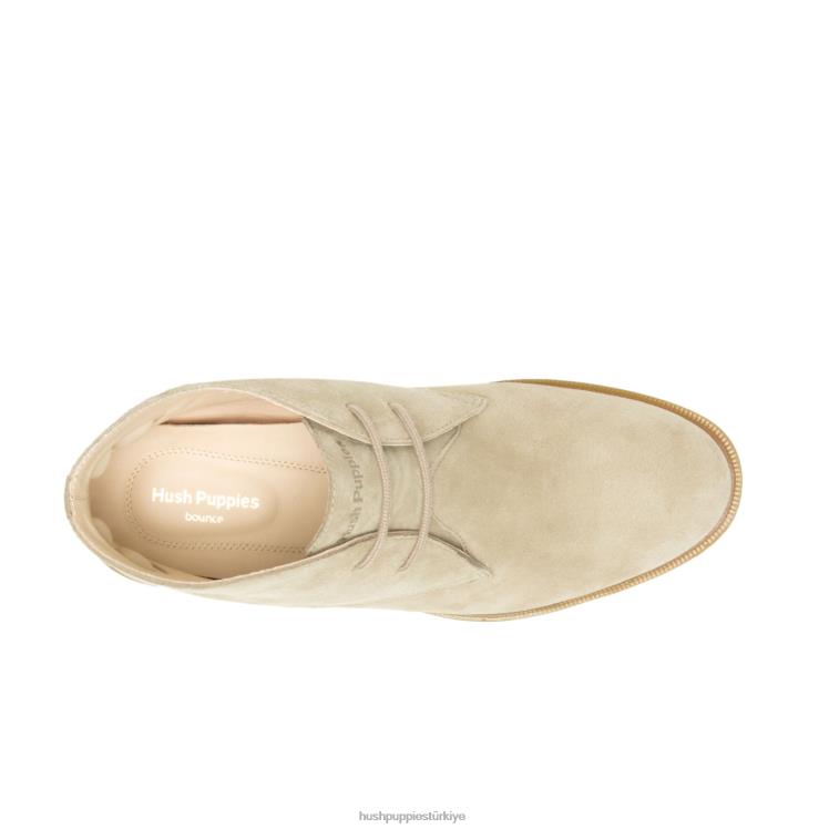 kadınlar boz süet Hush Puppies dış avlu chukka 2 X268F201
