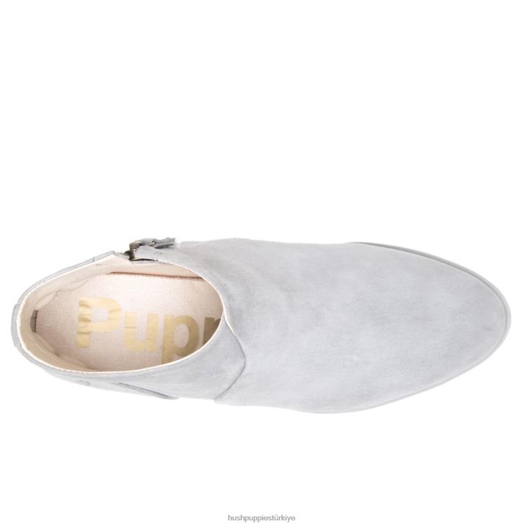 kadınlar don gri süet Hush Puppies sienna botu X268F190