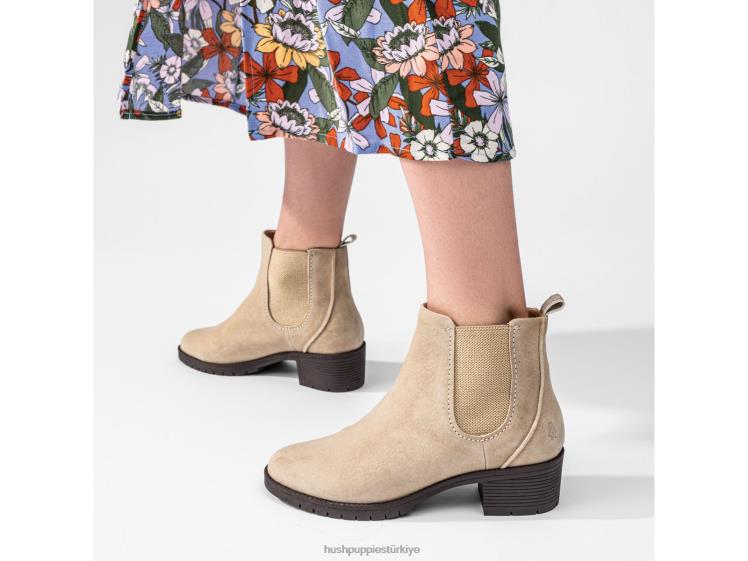 kadınlar gümüş vizon Hush Puppies hadley chelsea çizme X268F182