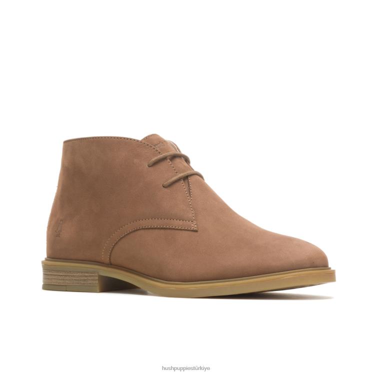 kadınlar kestane nubuk Hush Puppies dış avlu chukka 2 X268F199