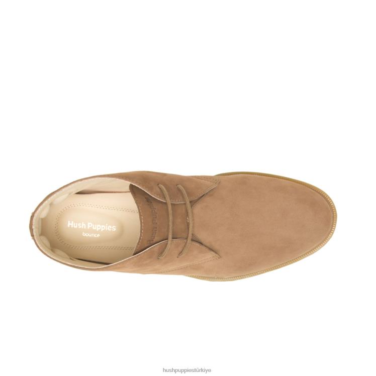 kadınlar kestane nubuk Hush Puppies dış avlu chukka 2 X268F199