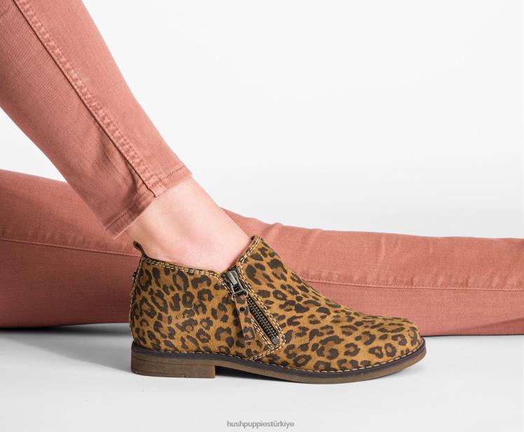 kadınlar leopar Hush Puppies mazin çayto çizme X268F162