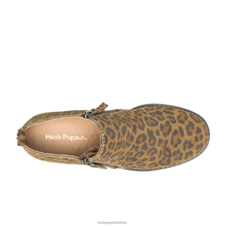 kadınlar leopar Hush Puppies mazin çayto çizme X268F162