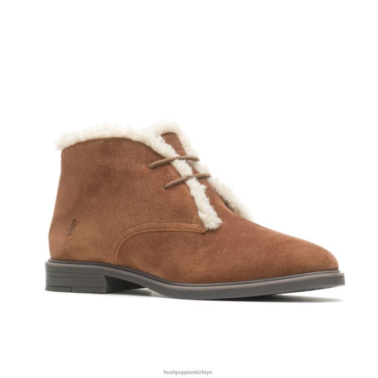 kadınlar ten rengi süet Hush Puppies dış avlu chukka 2 X268F196