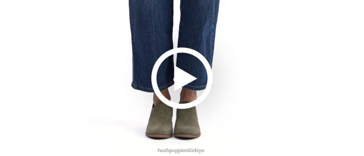 kadınlar zeytin süet Hush Puppies sienna atışları X268F187