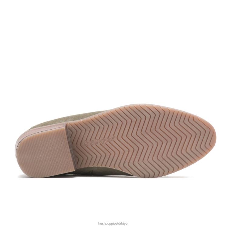 kadınlar zeytin süet Hush Puppies sienna atışları X268F187