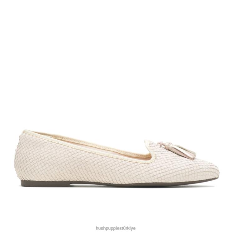 kadınlar yumurta likörü kobra derisi Hush Puppies sadie püskül slip-on X268F98