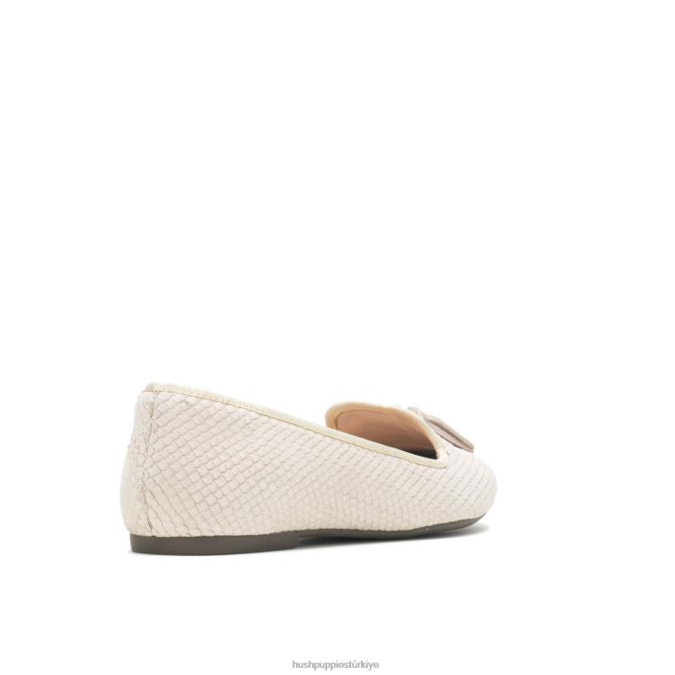 kadınlar yumurta likörü kobra derisi Hush Puppies sadie püskül slip-on X268F98