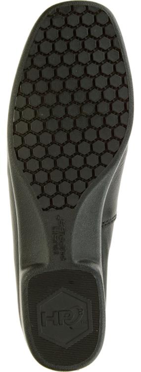 kadınlar siyah deri Hush Puppies cennet X268F226