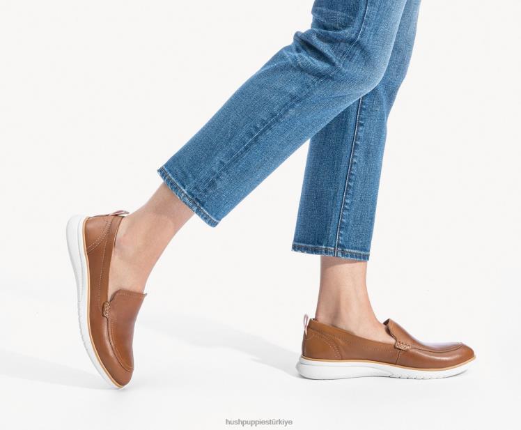kadınlar Cüppe deri Hush Puppies avans aylak X268F46