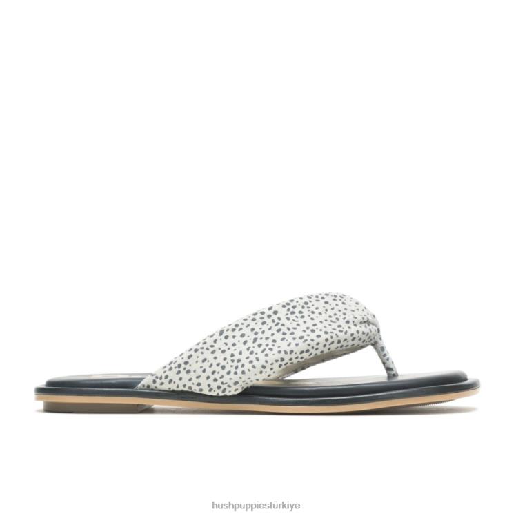 kadınlar kar leoparı süet Hush Puppies emily ayak direği sandalet X268F17