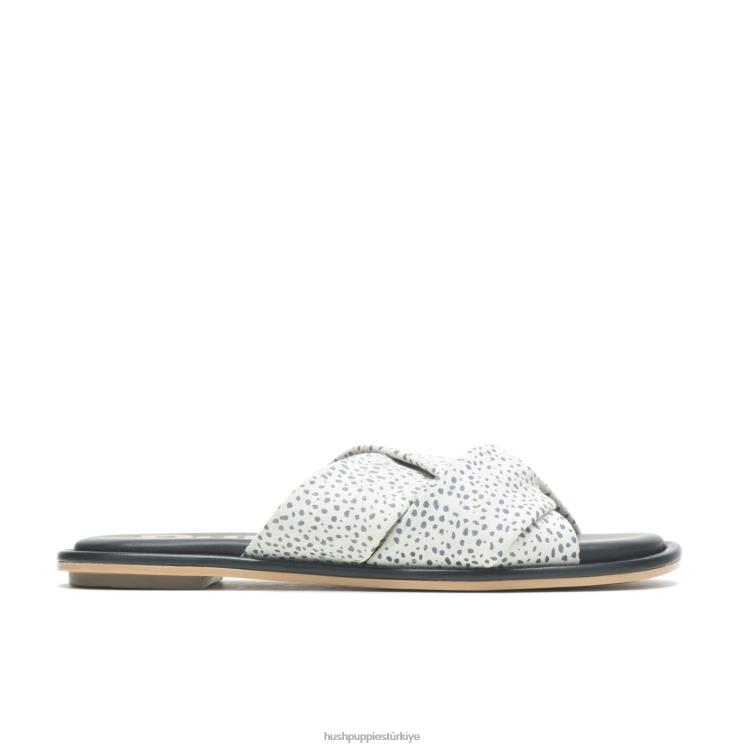 kadınlar kar leoparı süet Hush Puppies emily slayt sandalet X268F3