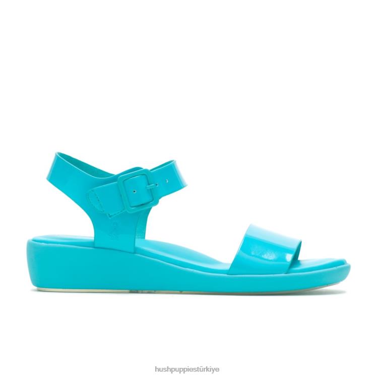kadınlar karayip Hush Puppies brite jells çeyrek kayışlı sandalet X268F18