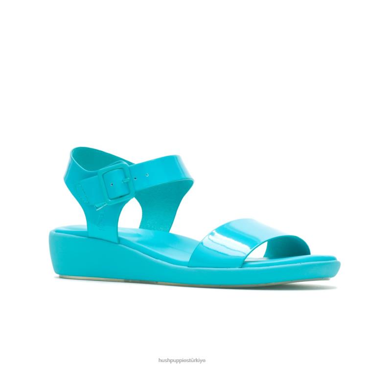 kadınlar karayip Hush Puppies brite jells çeyrek kayışlı sandalet X268F18