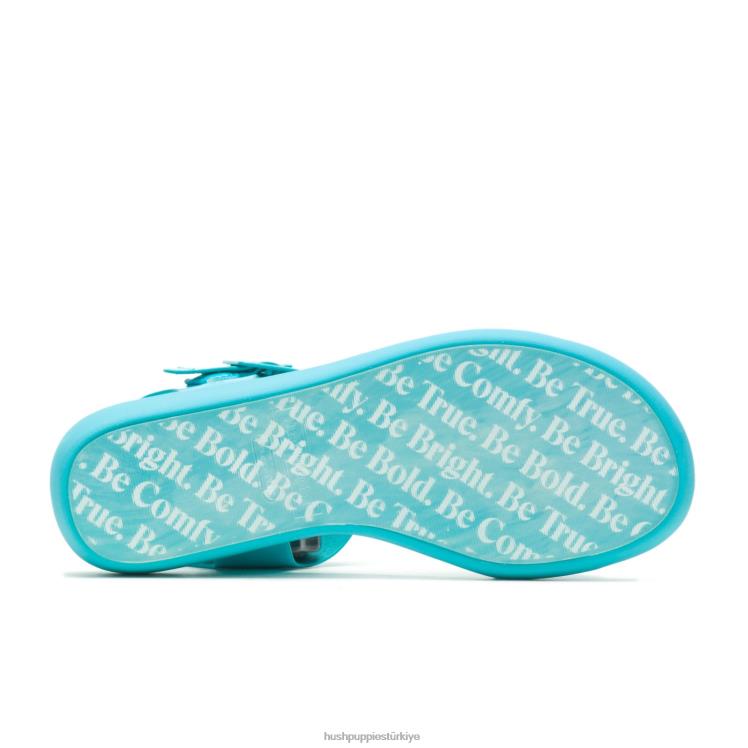 kadınlar karayip Hush Puppies brite jells çeyrek kayışlı sandalet X268F18