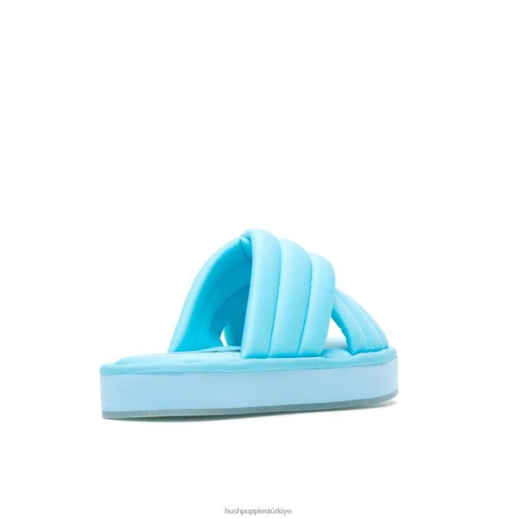 kadınlar maui mavisi Hush Puppies güneş slayt sandalet X268F27