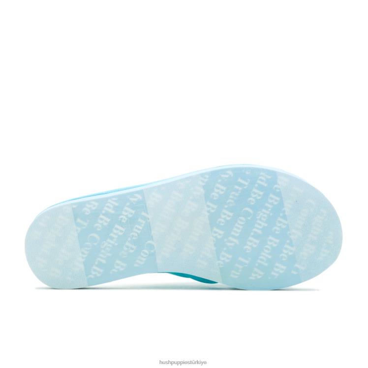 kadınlar maui mavisi Hush Puppies güneş slayt sandalet X268F27