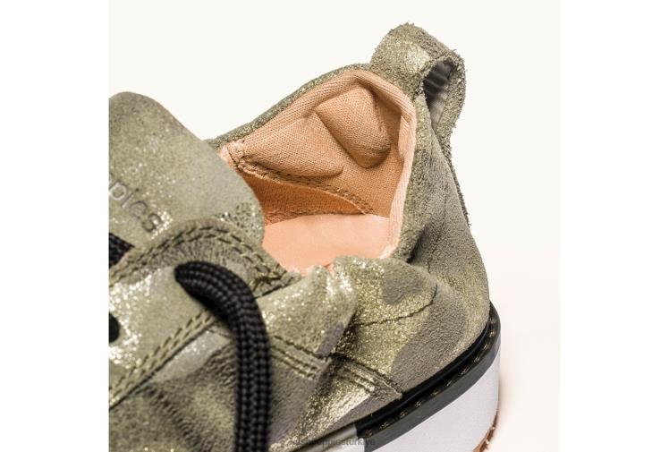 kadınlar inek baskı deri Hush Puppies ryann spor ayakkabı X268F111