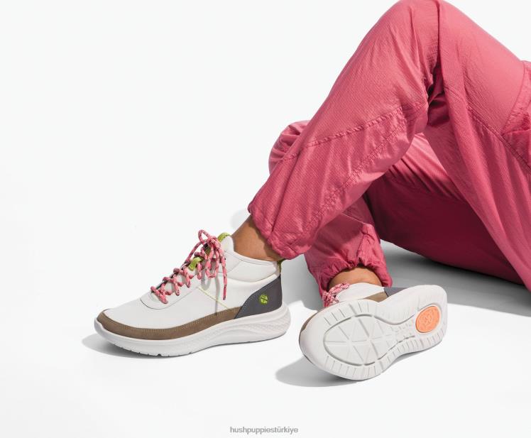 kadınlar koyu siyah nubuk Hush Puppies chukka'yı yükseltmek X268F128