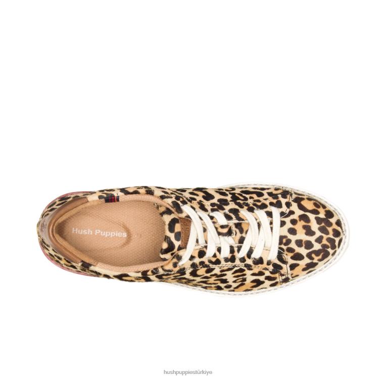 kadınlar leopar buzağı kılı Hush Puppies sabine spor ayakkabı X268F142