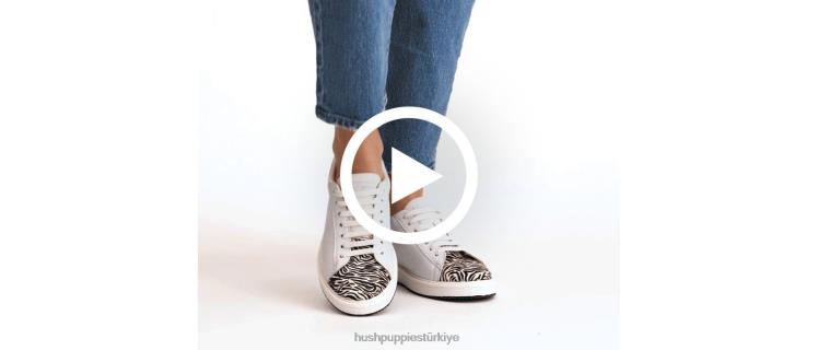 kadınlar leopar buzağı kılı Hush Puppies sabine spor ayakkabı X268F142